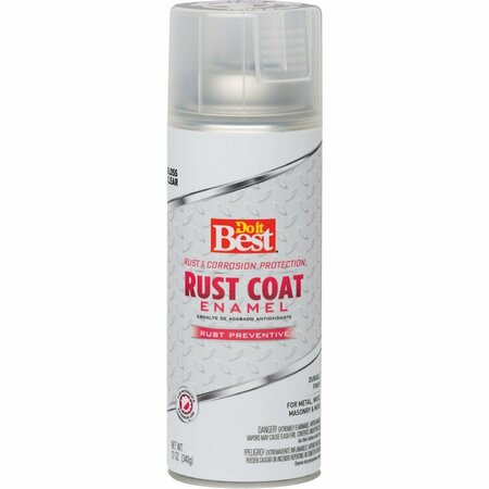 ALL-SOURCE Rust Coat Gloss Clear 12 Oz. Anti-Rust Spray Paint 203536D